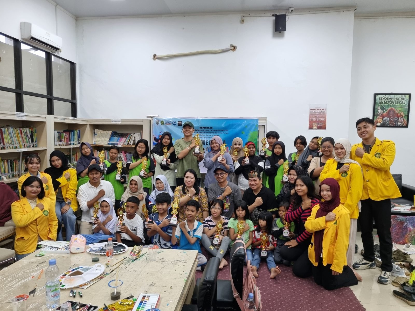 Jejak Merdeka: Gerak & Warna, Wujud Kolaborasi Seni dan Pendidikan Inklusif di Palangka Raya