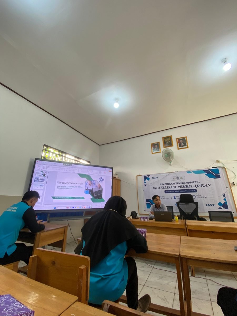 SKh Melati Ceria Palangka Raya Gelar Kombel Pemanfaatan E-Rapor untuk Tingkatkan Kompetensi Guru